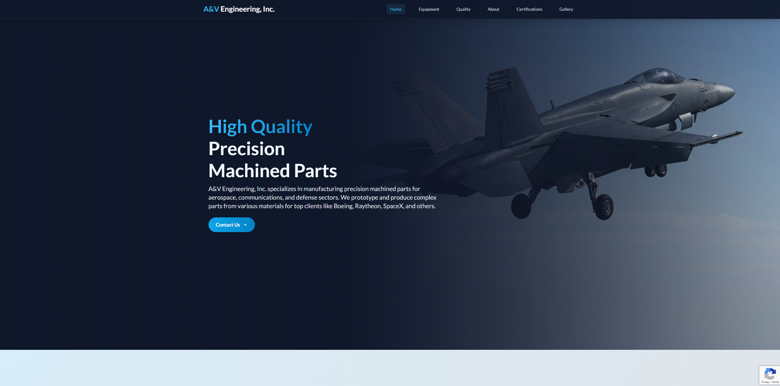A&V Engineering, Inc. - Manufacturing